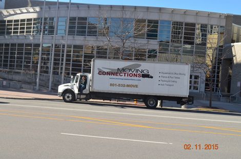 loading moving truck